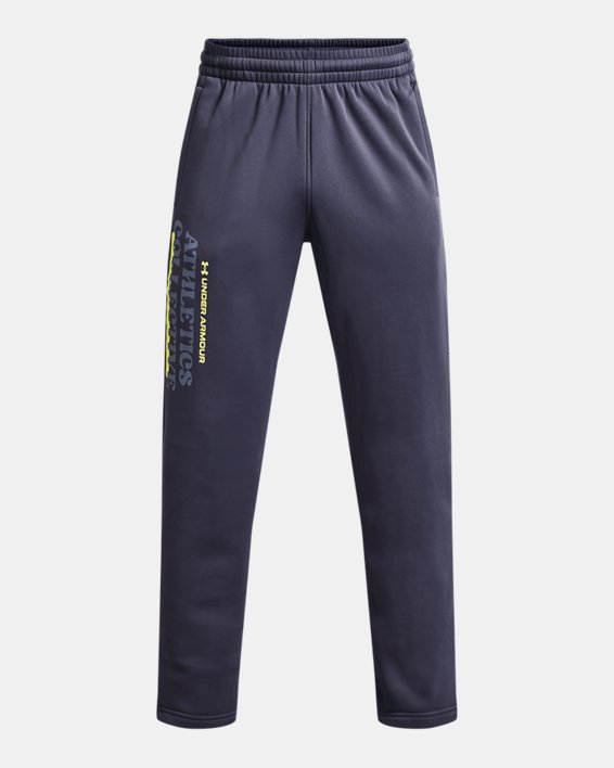 Men's Armour Fleece® Pants, Gray, pdpMainDesktop image number 5